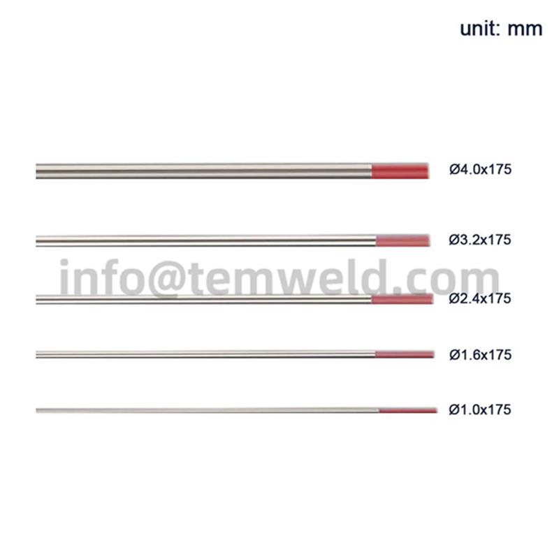 WT20 Thoriated Tungsten Electrodes