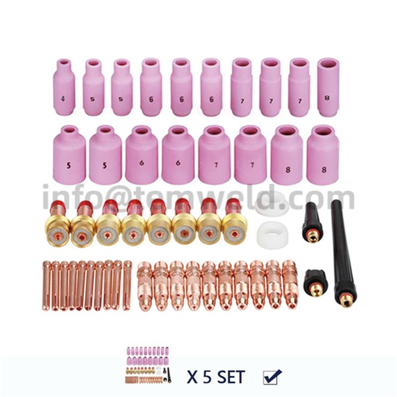 Argon arc welding consumables kit