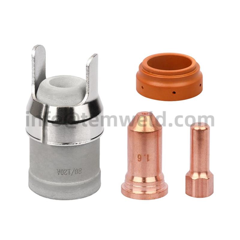 IPT100 Nozzle Tip Electrode Consumabes Spacer Swirl Ring Kit