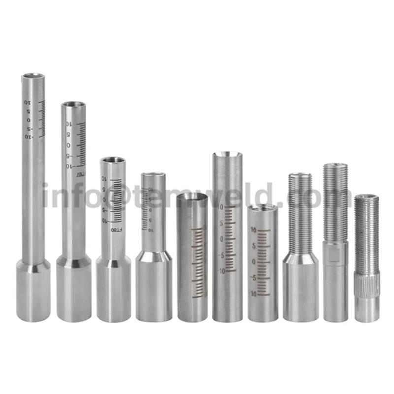 M8 M10 M11 M16 Laser welded graduated tube