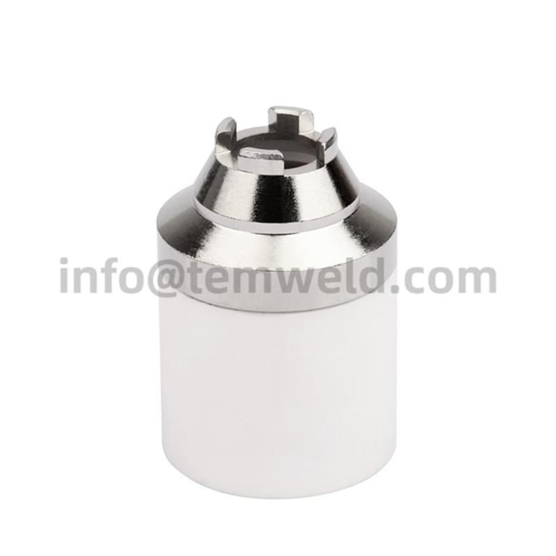 P80 Plasma cutting tip Ceramic protective sleeve Gun