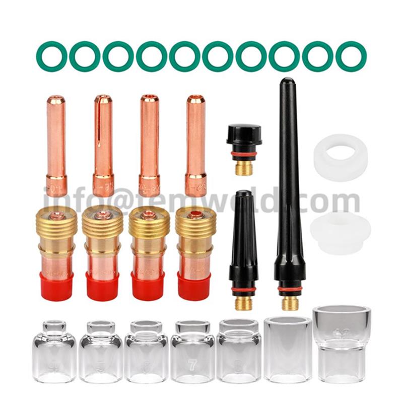 30Pcs TIG Welding Torch Accessories Kit For WP-17/18/26 
