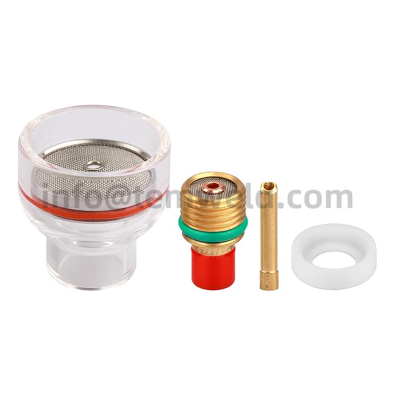 16# Glass Cup Transparent porcelain Nozzle Kit WP9 WP20