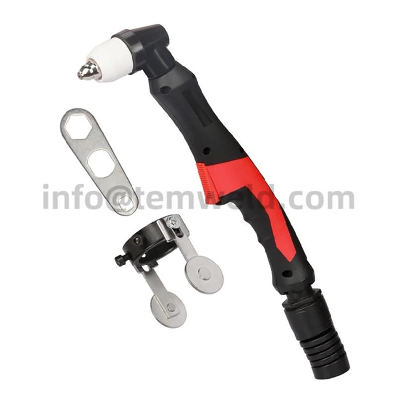 P80 Torch Black and red squares handle Body