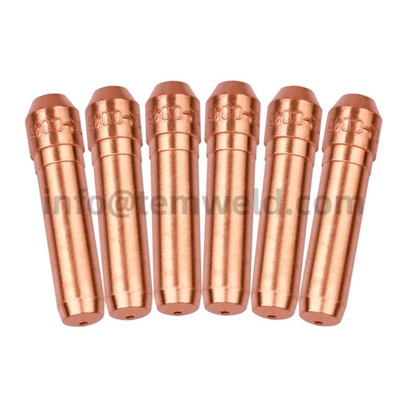 Bernard aluminum welding gun aluminum shipyard nozzle Tip 7490