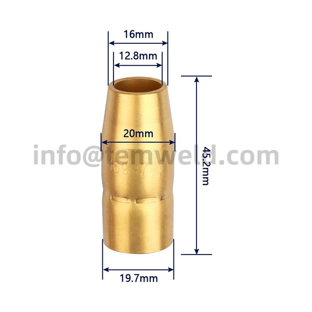 M15 169-715 Mig Welding Nozzle
